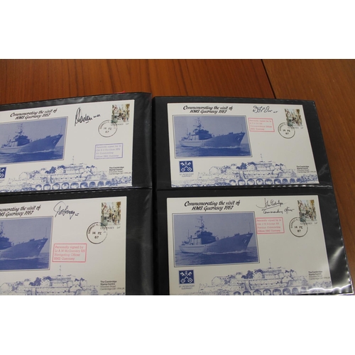 1401 - FIVE ALBUMS OF SIGNED FIRST DAY COVERS - AVIATION, MILITARY & OTHER EXAMPLES approx 435 covers in fi... 