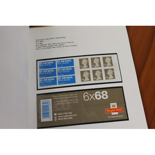 1404A - GREAT BRITAIN STAMPS - DEFINITIVE COLLECTION 10 albums with examples from the 1980's onwards, with h... 