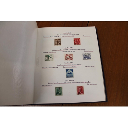 1408 - GERMAN & AUSTRIAN STAMP COLLECTION a large and comprehensive collection of 13 albums with used and m... 