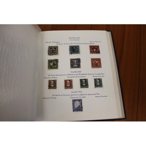 1408 - GERMAN & AUSTRIAN STAMP COLLECTION a large and comprehensive collection of 13 albums with used and m... 