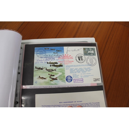 1445 - MILITARY & ROYAL AIR FORCE SIGNED FIRST DAY COVERS two albums with various signed covers, including ... 