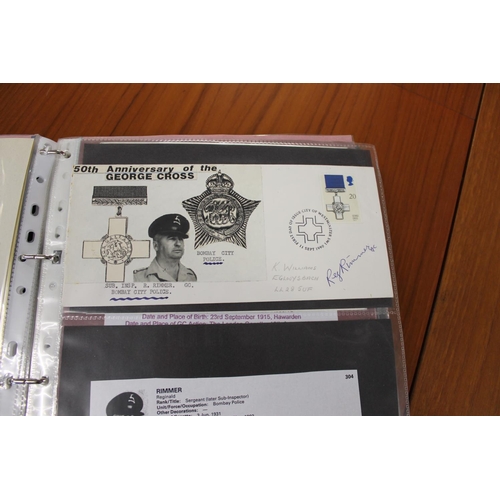 1445 - MILITARY & ROYAL AIR FORCE SIGNED FIRST DAY COVERS two albums with various signed covers, including ... 