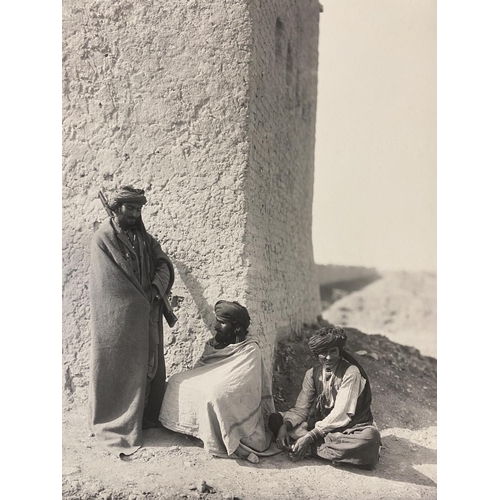 688 - A FOLDER OF MILITARY PHOTOGRAPHS OF AFGHAN TRIBES C1919. BY HOLMES AND Co. A collection of 63 photog... 