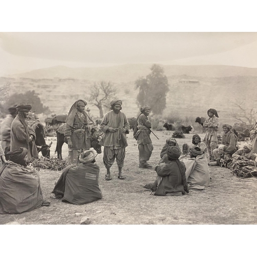 688 - A FOLDER OF MILITARY PHOTOGRAPHS OF AFGHAN TRIBES C1919. BY HOLMES AND Co. A collection of 63 photog... 