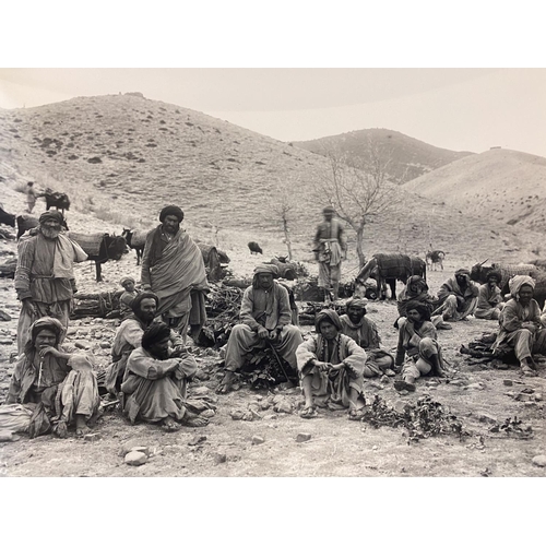 688 - A FOLDER OF MILITARY PHOTOGRAPHS OF AFGHAN TRIBES C1919. BY HOLMES AND Co. A collection of 63 photog... 