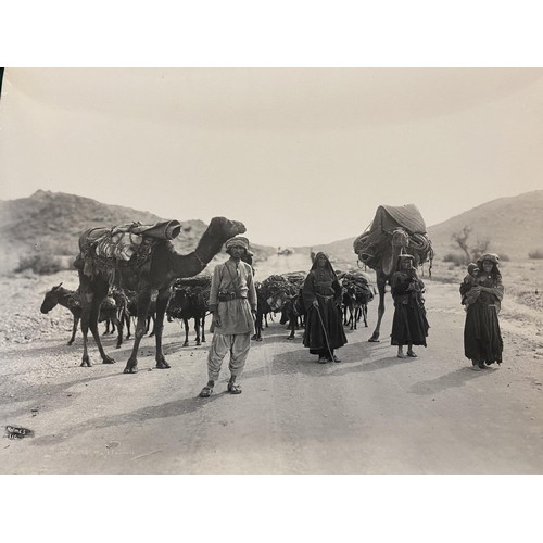 688 - A FOLDER OF MILITARY PHOTOGRAPHS OF AFGHAN TRIBES C1919. BY HOLMES AND Co. A collection of 63 photog... 