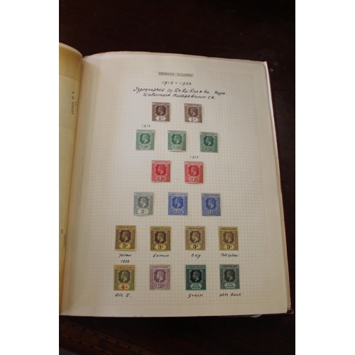 1405 - COMMONWEALTH MINT STAMPS two well laid out Simplex albums with mint Commonwealth stamps and varietie... 