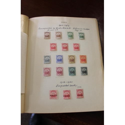 1405 - COMMONWEALTH MINT STAMPS two well laid out Simplex albums with mint Commonwealth stamps and varietie... 