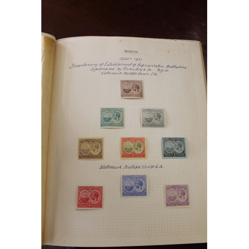 1405 - COMMONWEALTH MINT STAMPS two well laid out Simplex albums with mint Commonwealth stamps and varietie... 