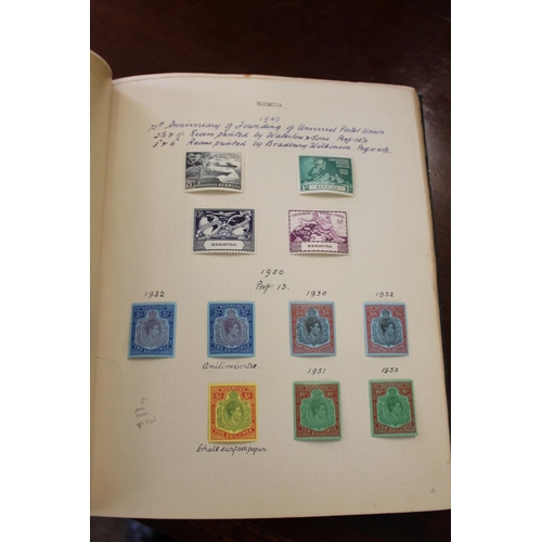 1405 - COMMONWEALTH MINT STAMPS two well laid out Simplex albums with mint Commonwealth stamps and varietie... 