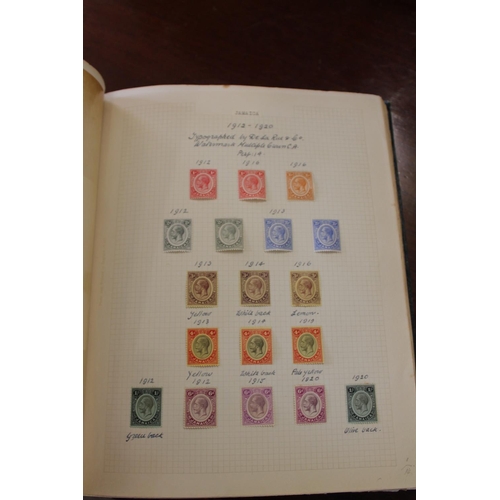 1405 - COMMONWEALTH MINT STAMPS two well laid out Simplex albums with mint Commonwealth stamps and varietie... 