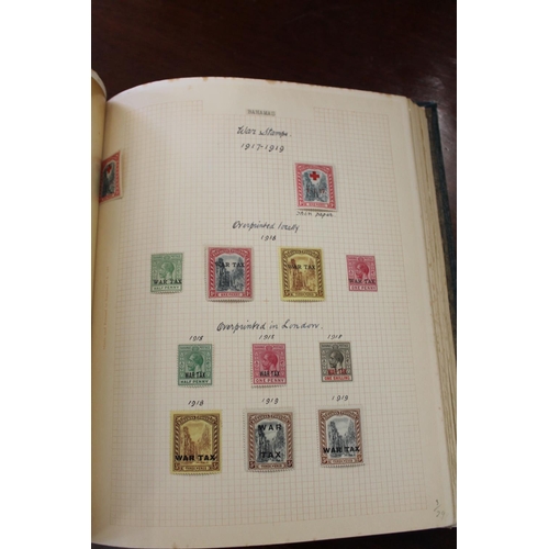 1405 - COMMONWEALTH MINT STAMPS two well laid out Simplex albums with mint Commonwealth stamps and varietie... 