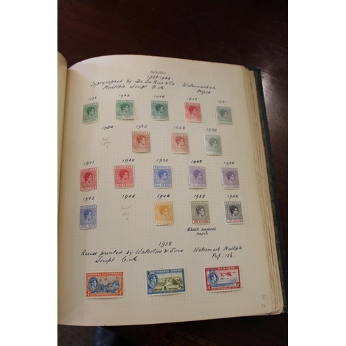 1405 - COMMONWEALTH MINT STAMPS two well laid out Simplex albums with mint Commonwealth stamps and varietie... 