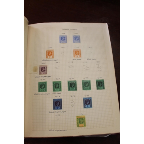 1405 - COMMONWEALTH MINT STAMPS two well laid out Simplex albums with mint Commonwealth stamps and varietie... 