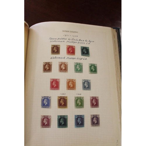 1405 - COMMONWEALTH MINT STAMPS two well laid out Simplex albums with mint Commonwealth stamps and varietie... 