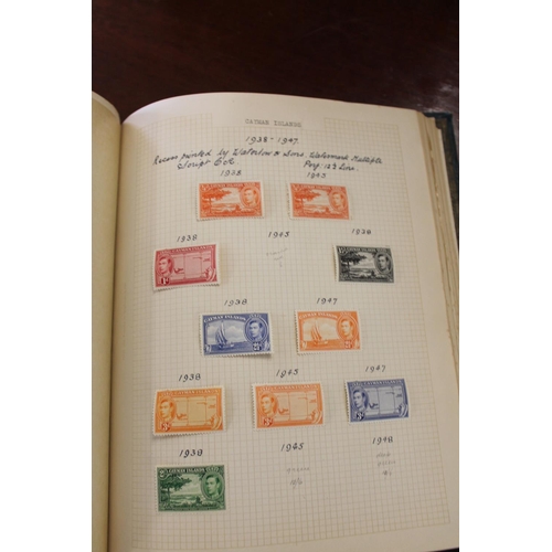 1405 - COMMONWEALTH MINT STAMPS two well laid out Simplex albums with mint Commonwealth stamps and varietie... 