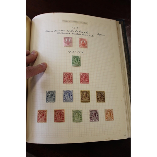 1405 - COMMONWEALTH MINT STAMPS two well laid out Simplex albums with mint Commonwealth stamps and varietie... 