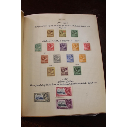 1405 - COMMONWEALTH MINT STAMPS two well laid out Simplex albums with mint Commonwealth stamps and varietie... 