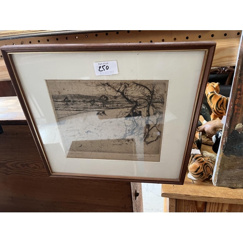 250 - Marjorie Sherlock, Two Signed Etchings and Knighton Hammond Signed Etchings (3)