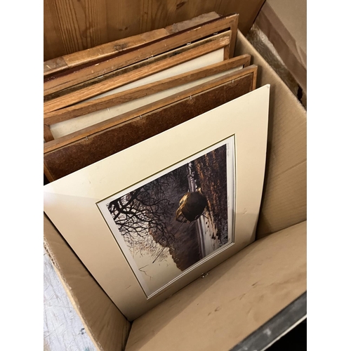 293 - Box of Assorted Prints etc