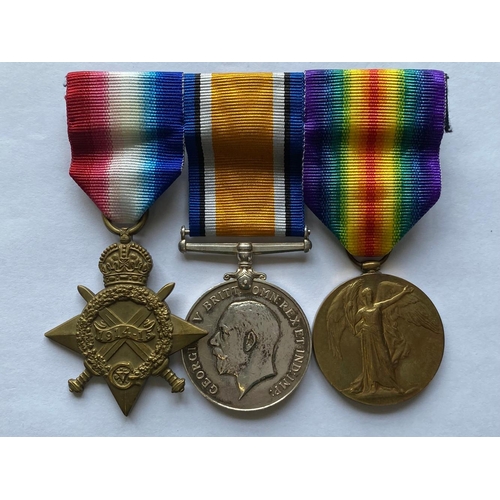 11 - A FIRST WORLD WAR TRIO TO THE CAMERON HIGHLANDERS. A Great War Trio comprising 1914-15 Star named to... 