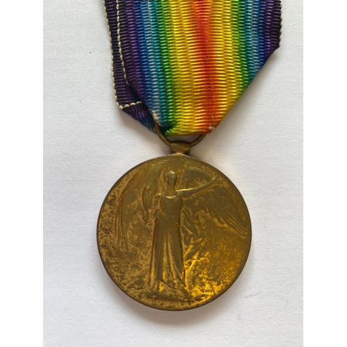 110 - A FIRST WORLD WAR VICTORY MEDAL TO THE ROYAL ARTILLERY. A Victory medal named to 50011 Dvr T. Turner... 