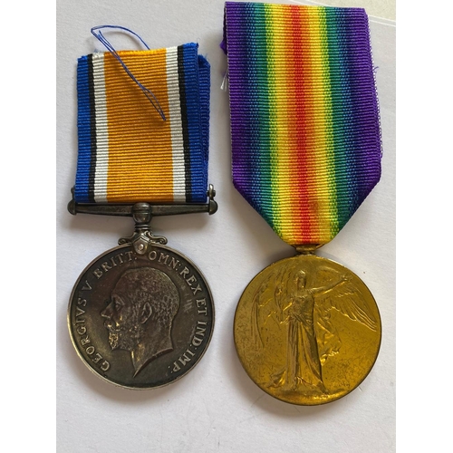 126 - A FIRST WORLD WAR PAIR TO THE ROYAL HIGHLANDERS. A Great War Pair comprising War Medal and Victory M... 