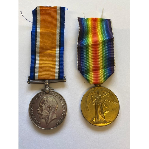 128 - A FIRST WORLD WAR PAIR TO AN OFFICER IN THE LONDON REGIMENT. A Great War pair comprising War Medal a... 