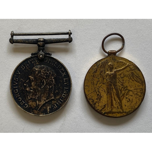 159 - A FIRST WORLD WAR PAIR TO THE LANCASHIRE FUSILIERS. A Great War pair comprising War Medal and Victor... 