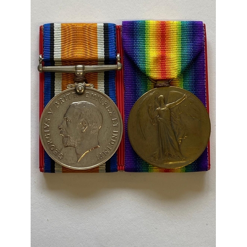 162 - A FIRST WORLD WAR PAIR TO THE KING'S ROYAL RIFLE CORPS. A War Medal and Victory Medal named to R-273... 