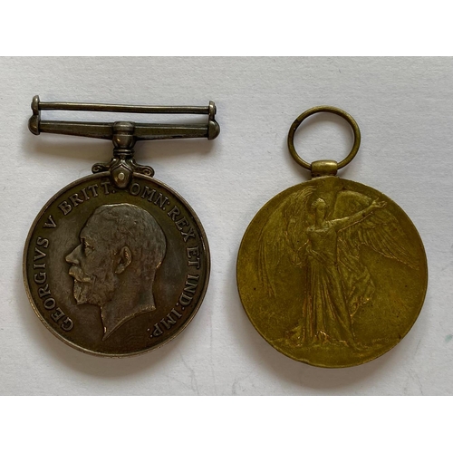 17 - A FIRST WORLD WAR PAIR TO THE ROYAL HIGHLANDERS. A Great War pair comprising War Medal and Victory M... 