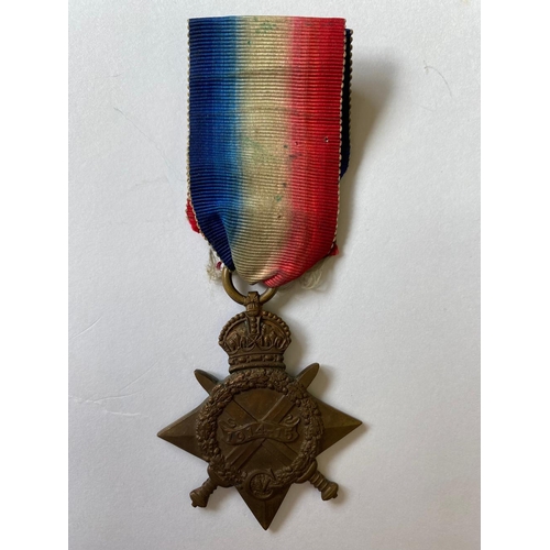 172 - A 1914-1915 STAR TO THE LIVERPOOL REGIMENT. A 1914-15 Star named to 3905 Pte F. Barrow L'Pool R. Fra... 