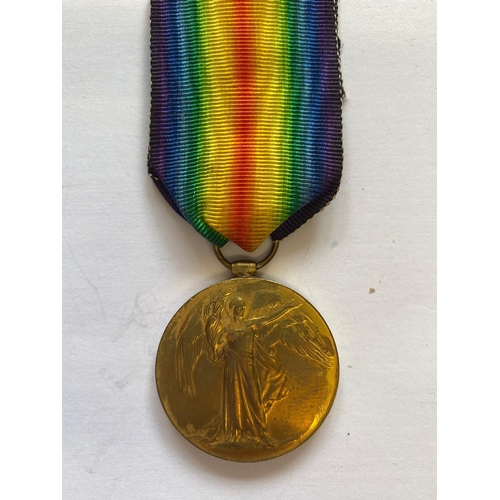 174 - A FIRST WORLD WAR VICTORY MEDAL TO THE SCOTTISH BORDERERS. A Victory Medal named to 34914 Pte D. Tho... 