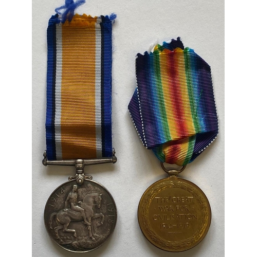 183 - A FIRST WORLD WAR PAIR TO THE CANADIAN ARMY MEDICAL CORPS. A Great War pair comprising War Medal and... 