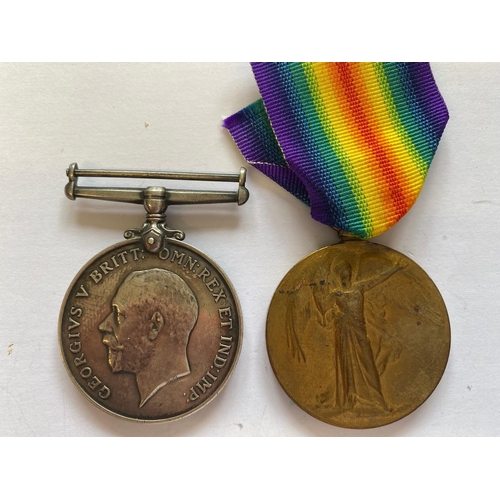 189 - A FIRST WORLD WAR PAIR TO THE ROYAL HIGHLANDERS. A Great War pair comprising War Medal and Victory M... 