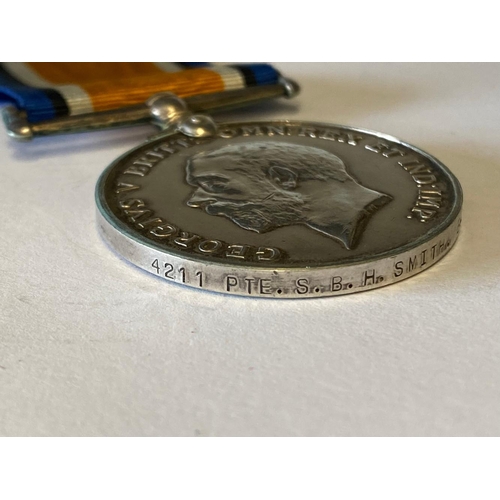 19 - A FIRST WORLD WAR PAIR TO THE LONDON REGIMENT. A Great War pair comprising War Medal and Victory med... 