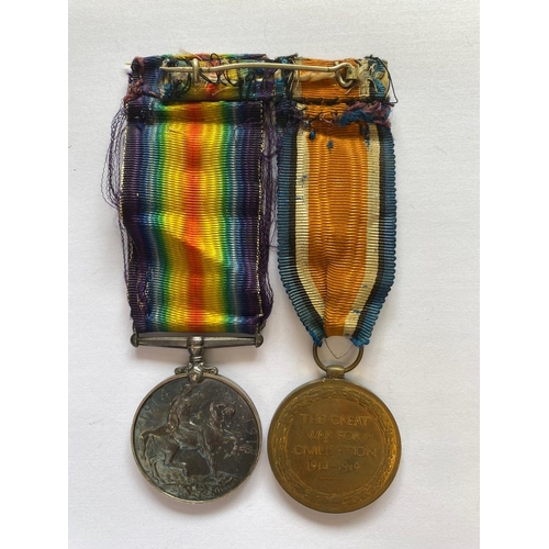 195 - A FIRST WORLD WAR PAIR AND SILVER WAR BADGE TO THE DEVON REGIMENT. A Great War Pair comprising War M... 