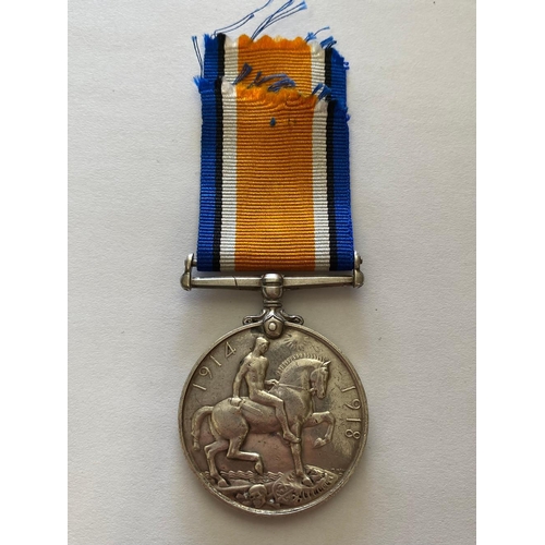 196 - A FIRST WORLD WAR WAR MEDAL TO THE SERVICE CORPS. A War Medal named to DM2-138536 Pte R. White A.S.C... 