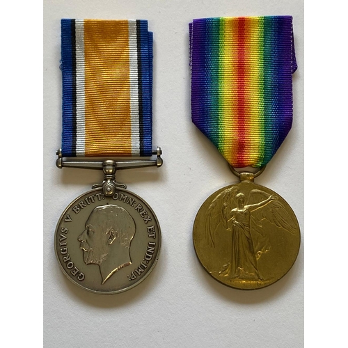 200 - A FIRST WORLD WAR PAIR TO THE MIDDLESEX REGIMENT. A Great War pair comprising War Medal and Victory ... 