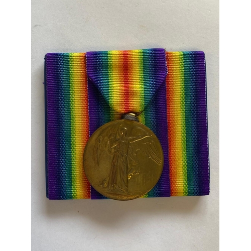 210 - A VICTORY MEDAL TO THE GLOUCESTER REGIMENT. A Great War Victory Medal named to 36549 Pte L.B. Bouet ... 