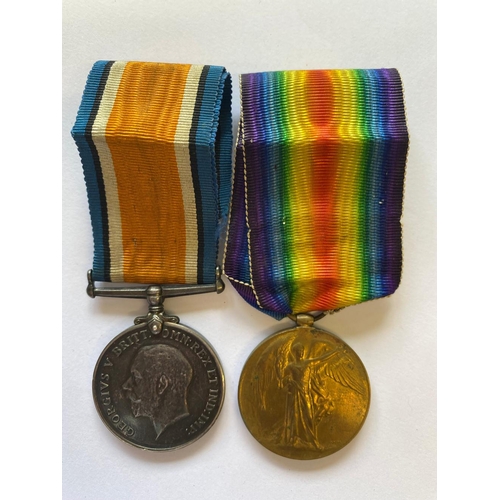 215 - A FIRST WORLD WAR PAIR TO THE LANCASHIRE FUSILIERS. A Great War Pair comprising War Medal and Victor... 