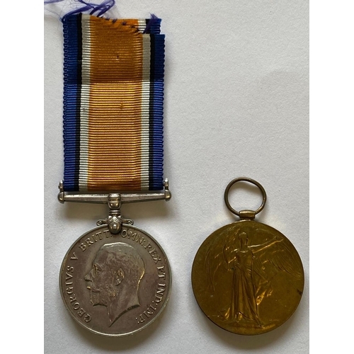 217 - A FIRST WORLD WAR PAIR TO THE HIGHLAND LIGHT INFANTRY. A Great War pair comprising War Medal and Vic... 