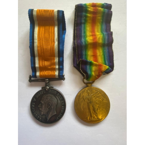 221 - A FIRST WORLD WAR PAIR TO THE ROYAL ARTILLERY. A Great War pair comprising War Medal and Victory Med... 