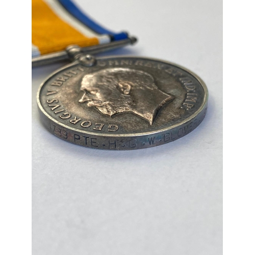 226 - A FIRST WORLD WAR PAIR AND MEMORIAL PLAQUE TO THE LONDON REGIMENT. A Great War pair comprising War M... 