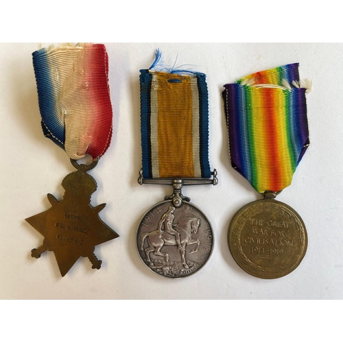 25 - A FIRST WORLD WAR TRIO TO THE ROYAL SCOTS. A Great War Trio comprising 1914-15 Star named to 19580 P... 