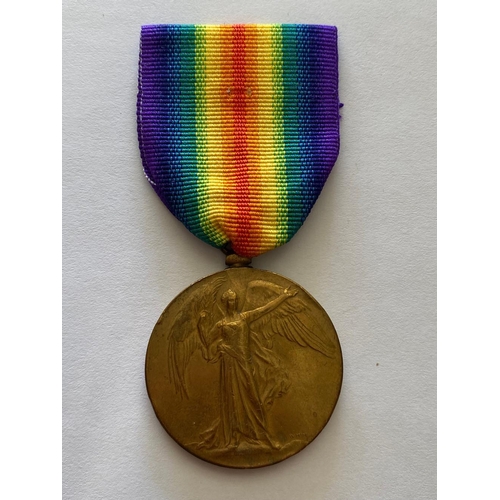 27 - A FIRST WORLD WAR VICTORY MEDAL TO THE ROYAL ARTILLERY. A Victory Medal named to 91279 Gnr E. Rawson... 