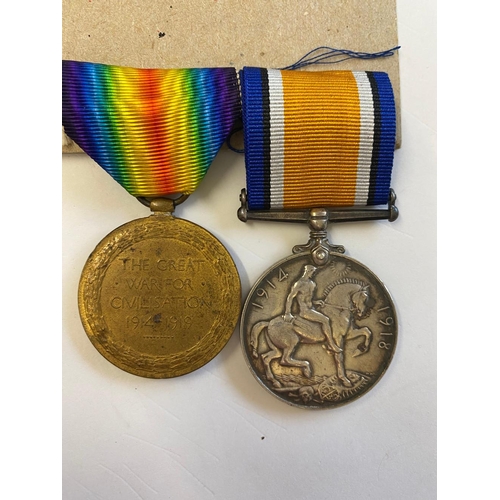 273 - A FIRST WORLD WAR PAIR AND MEMORIAL PLAQUE TO THE EAST KENT AND ROYAL SCOTS. A Great War Pair compri... 