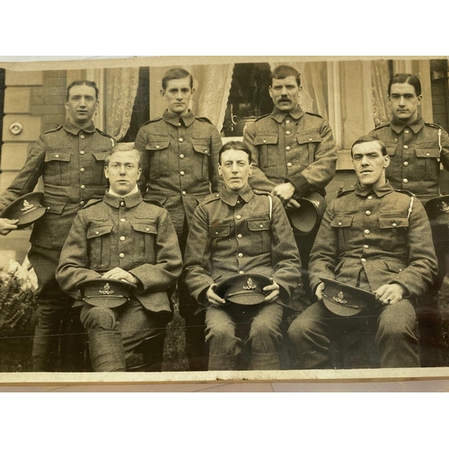 283 - A FIRST WORLD WAR TRIO AND PLAQUE TO THE FIELD ARTILLERY WITH EXTENSIVE ARCHIVE. A Great War Trio co... 