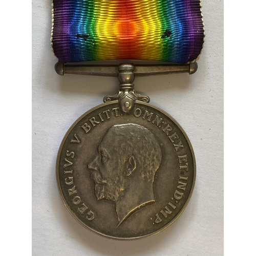 30 - A FIRST WORLD WAR WAR MEDAL TO THE NORTHAMPTONSHIRE REGIMENT. A War Medal named to 34088 Pte M. Jarv... 