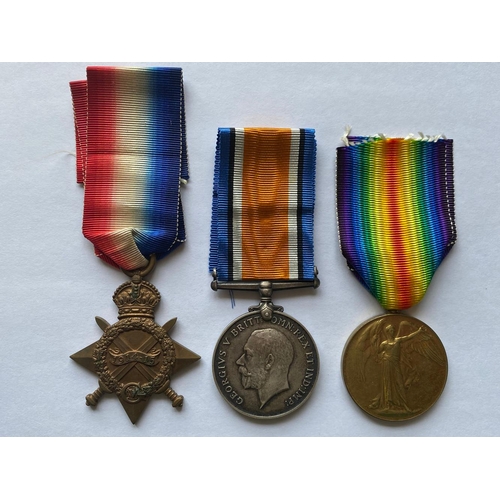 309 - A FIRST WORLD WAR TRIO AND MEMORIAL PLAQUE TO THE CAMBRIDGESHIRE REGIMENT. A Great War Trio comprisi... 